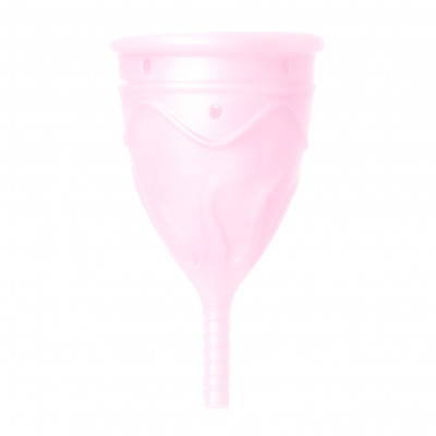FemIntimate Eve - Menštruačný kalíšok Ružová Veľkosť S
