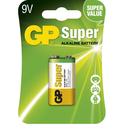 Batéria alkalická GP Ultra 9V 1ks