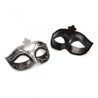 Fifty Shades of Grey Masquerade Mask Twin Pack - Sada dvoch luxusných masiek na oči