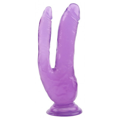 Chisa Novelties Double Dildo Purple 20cm