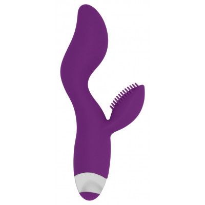 Shots Simplicity Verne G-spot & Clitoral vibrator Purple