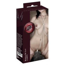 Fetish Collection Harness with Clamps 0527513