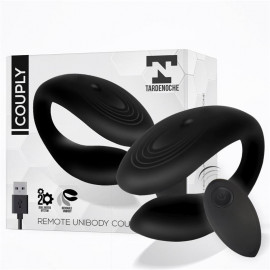 Tardenoche Couply Couple Toy with Remote Control Liquid Silicone Black