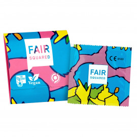 Fair Squared Ultimate Thin Fair Trade Vegan Condoms 1 pack