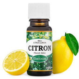 Saloos 100% prírodný esenciálny olej Citrón 10ml