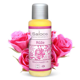 Saloos Růže - Bio telový a masážny olej 50ml