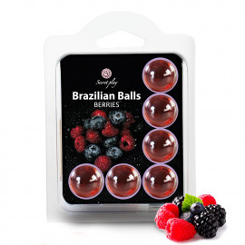 Secret Play Brazilian Balls Berries 6 pack