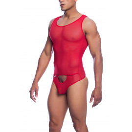 MOB Sexy Sheer Body Red