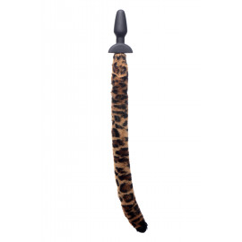 Tailz Moving and Vibrating Anal Plug Panther Tail