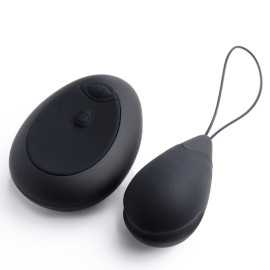 Bang! 10X Egg Silicone with Remote Black