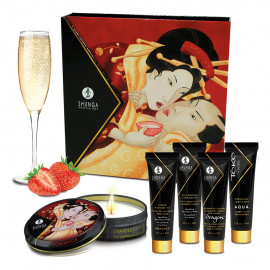Shunga Geisha Secrets Collection Sparkling Strawberry Wine 5ks