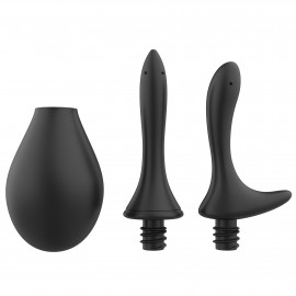 Nexus Douche Set Anal Douche 260ml with Two Sillicone Nozzles