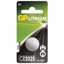 Batéria lithiová gombíková GP CR2025 1ks