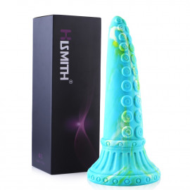 HiSmith HSD40 Monster Tentacle Dildo Suction Cup 25.7cm Blue-Green