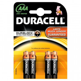 Batéria alkalická Duracell AAA 4ks