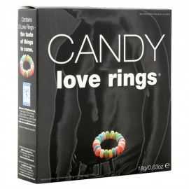 Candy Love Rings - Sladký krúžok na penis 3ks