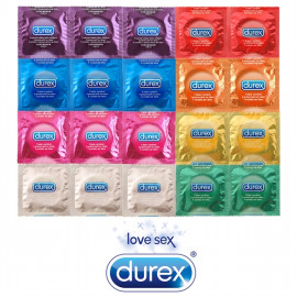 Durex Mix pre každú příležitosť - Balíček 20 kondómov Durex
