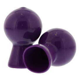 NMC Nipple Sucker Pair in Shiny Purple - Prísavky na bradavky
