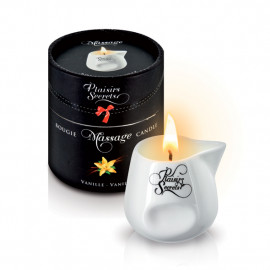 Plaisirs Secrets Massage Candle Vanilla - Masážna sviečka Vanilka 80ml