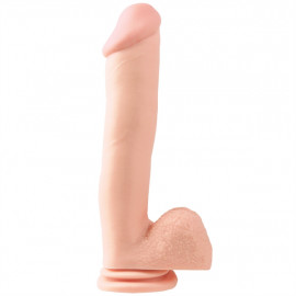 Pipedream Basix Rubber Works 12" Suction Cup Dong - Dildo 30cm Telová