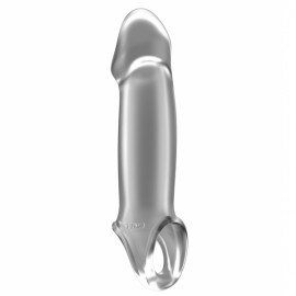 Sono No.33 Stretchy Penis Extension - Návlek na penis Transparentná