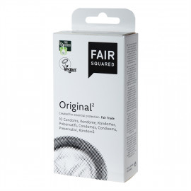 Fair Squared Original - Fair Trade vegánske kondómy 10ks