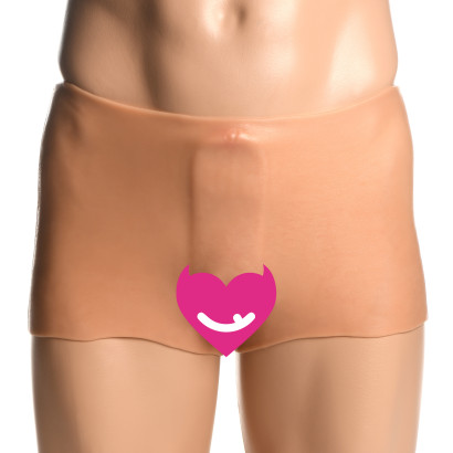 Master Series Pussy Panties Silicone Vagina & Ass Panties Light
