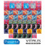 Vianočný Balíček hrejivých, chladivých a svietiacich kondómov - 62 kondómov Pasante a Vitalis Premium + 4 lubrikačné gély Pasante ako darček
