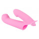 Couples Choice Vibrating Finger Extension Pink
