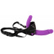 Sweet Smile Super Soft Double Strap-On Purple