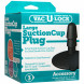 Doc Johnson Vac-U-Lock Black Suction Cup Plug Large