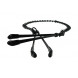 Master Series Black Nipple Tweezer Clamps - Svorky na bradavky Čierna