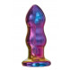 Dream Toys Glamour Glass Remote Vibe Curved Plug