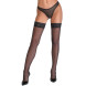 Cottelli Hold-up Stockings with 6cm Lace 2520680 Black