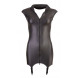 Cottelli Dress with Suspender Straps 2716011 Black