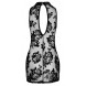 Noir Handmade 2718308 Tight Mini Dress Floral Design