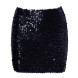 Cottelli Short Dazzling Skirt Black