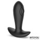 InToYou Milton Powerful Dual Tapping Anal Plug with Remote Control Black