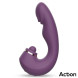 Action Turis Triple Function Clit Hitting Ball with G-Spot Pulsation & Vibration Purple