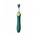 Zalo Bess 2 Heating Clitoral Vibrator Turquoise Green