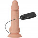 Pretty Love Zebulon Realistic Vibrating Dildo 19.4cm Nude