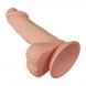 Pretty Love Zebulon Realistic Vibrating Dildo 19.4cm Nude