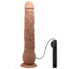 Pretty Love Beautiful Dick Realistic Vibrating Dildo 28cm Nude