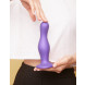 strap-on-me Dildo Plug Curvy Size S Metallic Purple