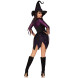 Leg Avenue Mystical Witch 87156 Black-Purple