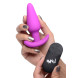 Bang! 21X Silicone Butt Plug with Remote Purple