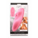 Inmi The Pulse Slider 28X Pulsing & Vibrating Silicone Pad with Remote Pink