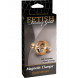 Fetish Fantasy Gold Magnetic Clamps - Magnetické svorky na bradavky zlaté barvy