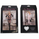 Queen Lingerie Open Crothless Long Sleeves Bodystocking Black