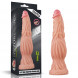LoveToy Dual Layered Platinum Silicone Nature Cock 9.5